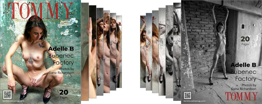 Adelle B - Bubenec Factory digital - Tommy Nude Art Magazine