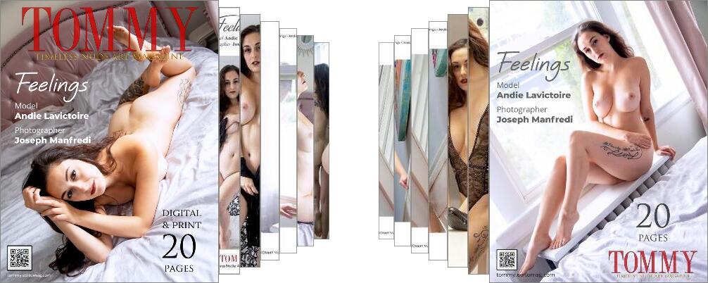 Andie Lavictoire - Feelings digital - Tommy Nude Art Magazine