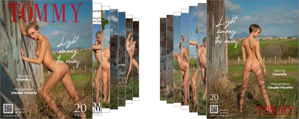 Chantilly - Light among the ruins digital - Tommy Nude Art Magazine