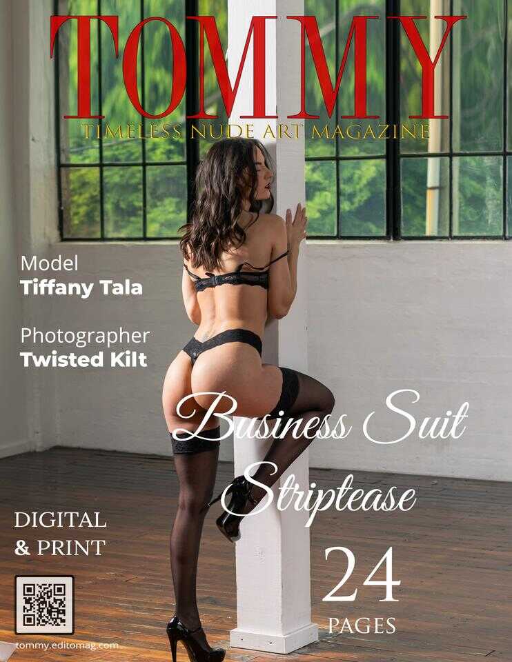 Cover Tiffany Tala - Business Suit Striptease