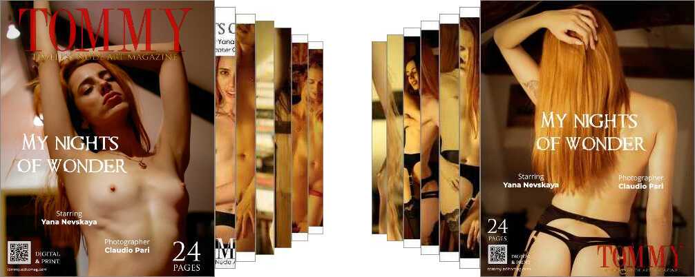 Yana Nevskaya - My nights of wonder digital - Tommy Nude Art Magazine