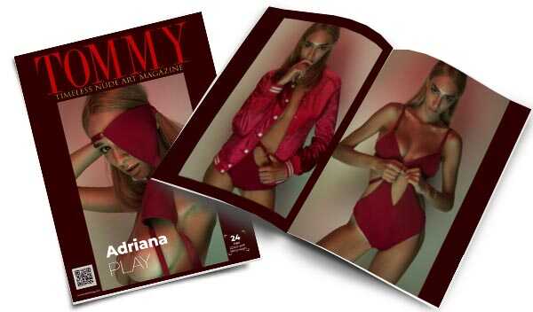 Adriana - Play perspective covers - Tommy Nude Art Magazine