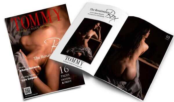 Albany Becerra - The Renaissance Box perspective covers - Tommy Nude Art Magazine