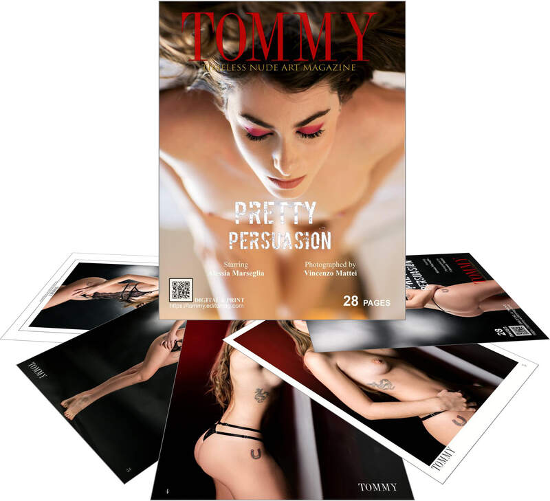 Alessia Marseglia - Pretty Persuasion perspective covers - Tommy Nude Art Magazine