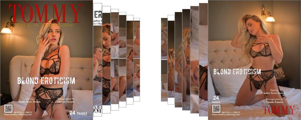 Amber Karis Bassick - Blond Eroticism digital - Tommy Nude Art Magazine