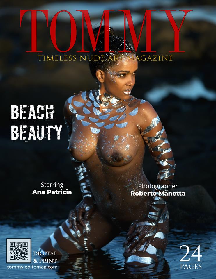 Ana Patricia - Beach Beauty cover - Tommy Nude Art Magazine