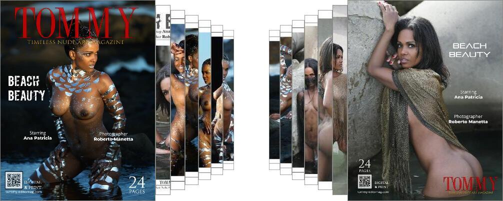 Ana Patricia - Beach Beauty digital - Tommy Nude Art Magazine