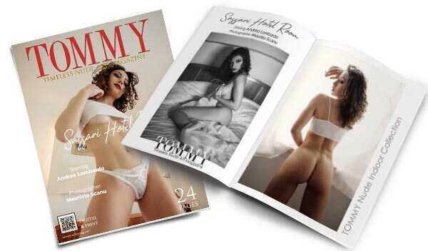 Andrea Lombardo - Sassari Hotel Room perspective covers - Tommy Nude Art Magazine