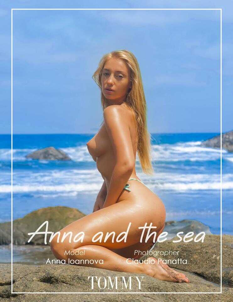 Back cover Anna Ioannova - Anna and the sea