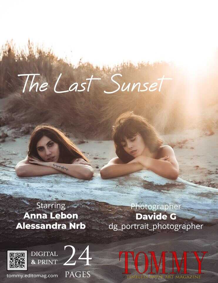 Back cover Anna Lebon, Alessandra Nrb - The Last Sunset