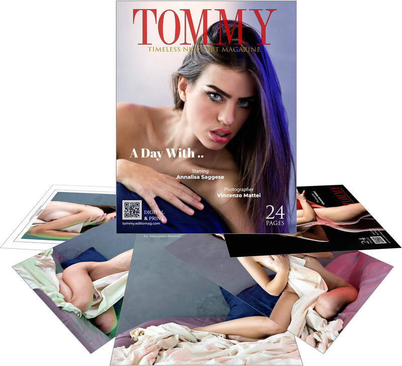 Annalisa Saggese - A Day With perspective covers - Tommy Nude Art Magazine