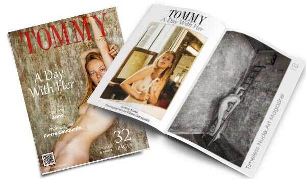 Anne - A Day With Her perspective covers - Tommy Nude Art Magazine