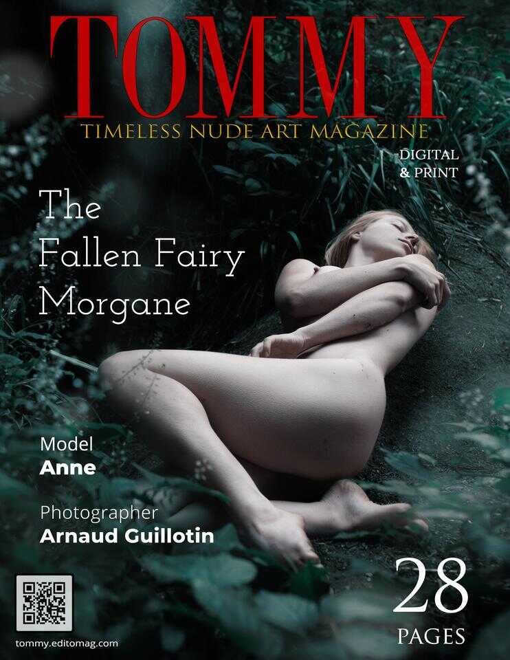 Anne - The Fallen Fairy Morgane cover - Tommy Nude Art Magazine