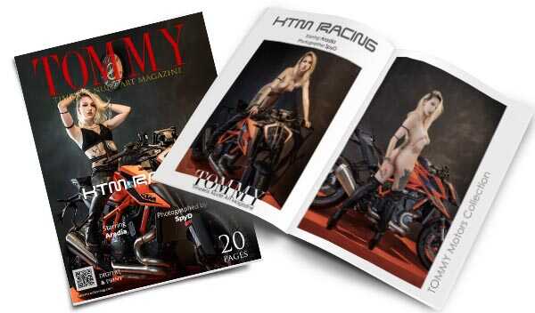 Aradia - Ktm Racing perspective covers - Tommy Nude Art Magazine