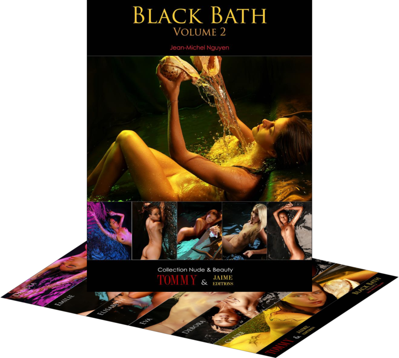 Danuta, Emilie, Elisabeth, Eva, Debora, Claire Koh-Lanta  .  Black Bath - Cover