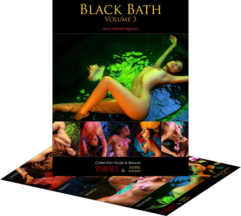 Charlotte, Helene, Kristy, Jessica Koh-Lanta, Floryane, Delphine  .  Black Bath - Cover