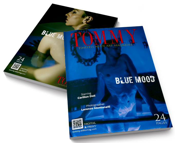 Carillon Doll - Blue Mood perspective covers - Tommy Nude Art Magazine