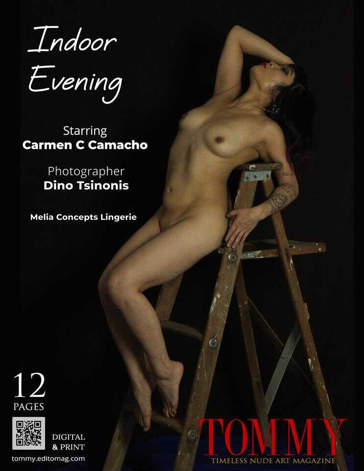 Back cover Carmen C Camacho - Indoor Evening