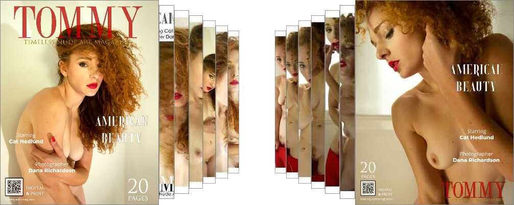 Cat Hedlund - American Beauty digital - Tommy Nude Art Magazine