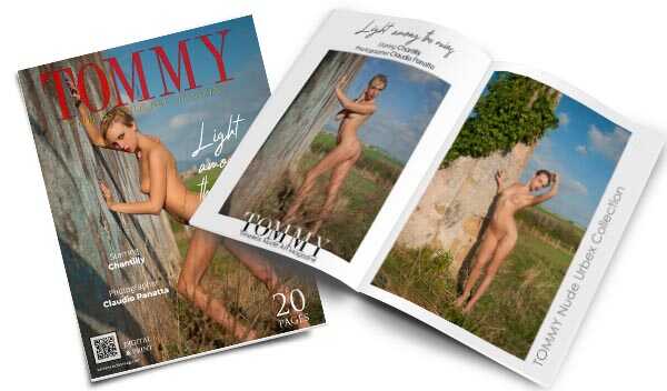 Chantilly - Light among the ruins perspective covers - Tommy Nude Art Magazine