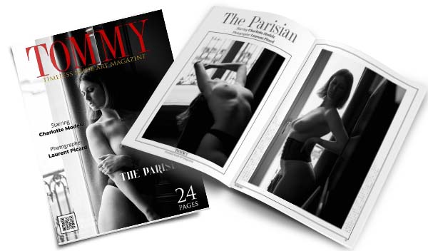Charlotte Modele - The Parisian perspective covers - Tommy Nude Art Magazine