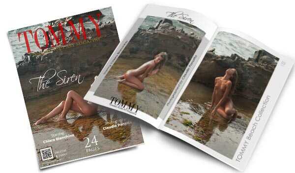 Chiara Bianchino - The Siren perspective covers - Tommy Nude Art Magazine