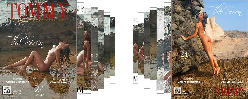 Chiara Bianchino - The Siren digital - Tommy Nude Art Magazine