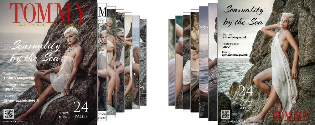Chiara Magazzini - Sensuality by the Sea digital - Tommy Nude Art Magazine