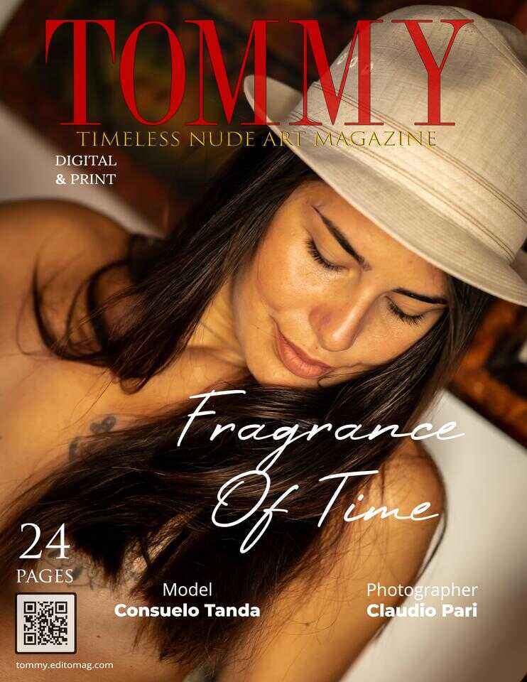 Consuelo Tanda - Fragrance Of Time cover - Tommy Nude Art Magazine