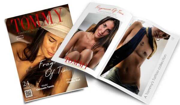 Consuelo Tanda - Fragrance Of Time perspective covers - Tommy Nude Art Magazine