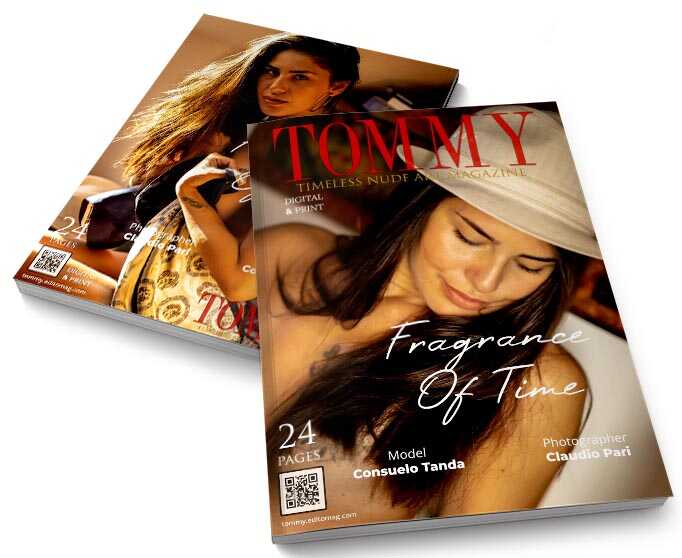 Consuelo Tanda - Fragrance Of Time perspective covers - Tommy Nude Art Magazine