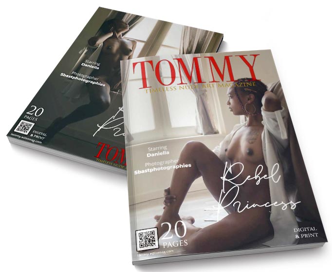 Daniella - Rebel Princess perspective covers - Tommy Nude Art Magazine