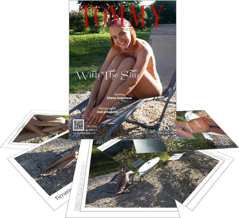 Diana Sokolova - With The Sun perspective covers - Tommy Nude Art Magazine