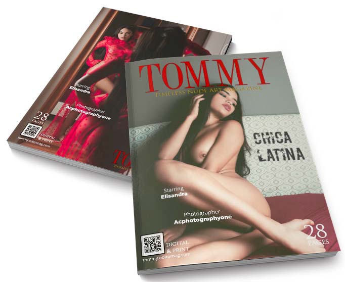 Elisandra - Chica Latina perspective covers - Tommy Nude Art Magazine