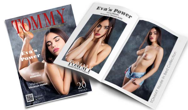 Elisandra - Eva Power perspective covers - Tommy Nude Art Magazine