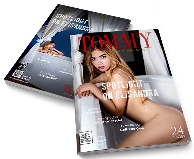 Elisandra - Spotlight on Elisandra perspective covers - Tommy Nude Art Magazine
