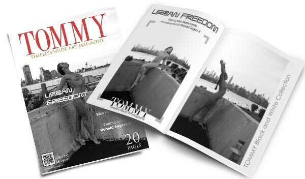 Elsa Marie Keefe - Urban Freedom perspective covers - Tommy Nude Art Magazine