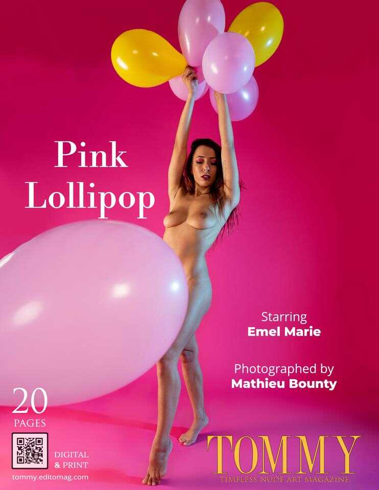 Back cover Emel Marie - Pink Lollipop