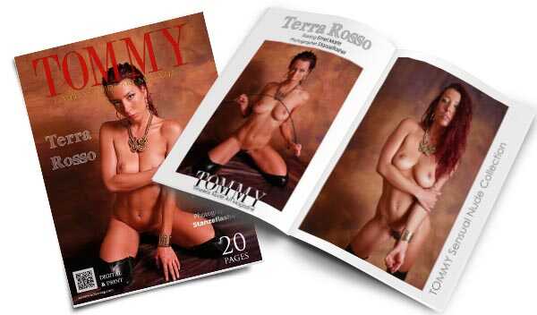 Emel Marie - Terra Rosso perspective covers - Tommy Nude Art Magazine