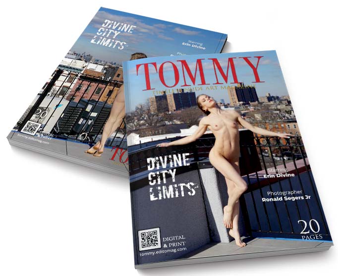 Erin Divine - Divine City Limits perspective covers - Tommy Nude Art Magazine