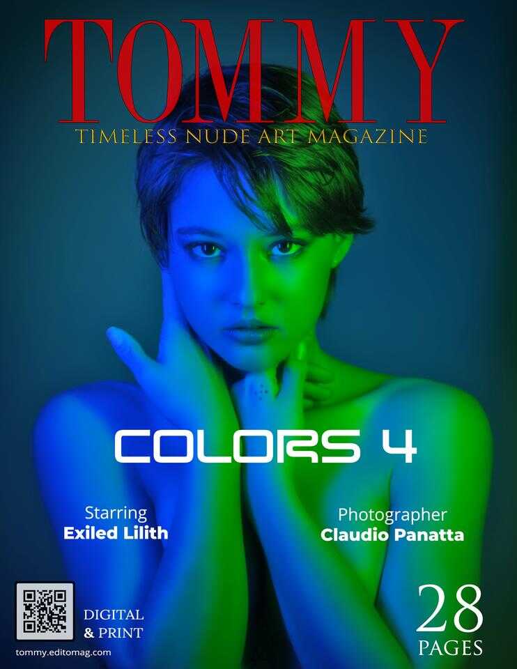 Exiled Lilith - Colors 4 cover - Tommy Nude Art Magazine