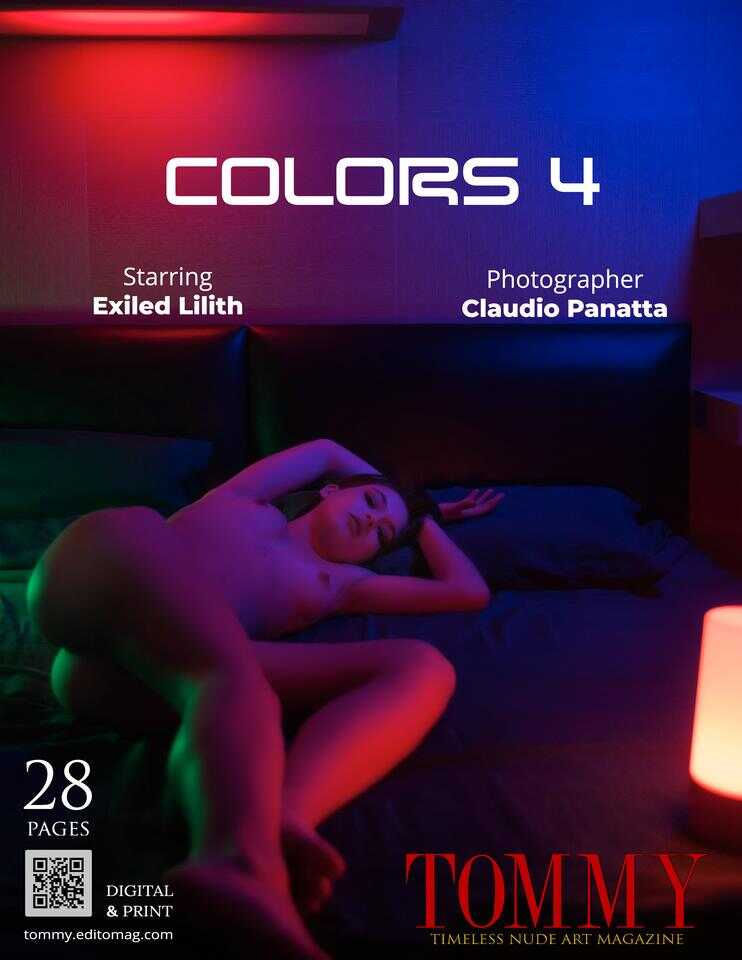 Back cover Claudio Panatta - Colors 4