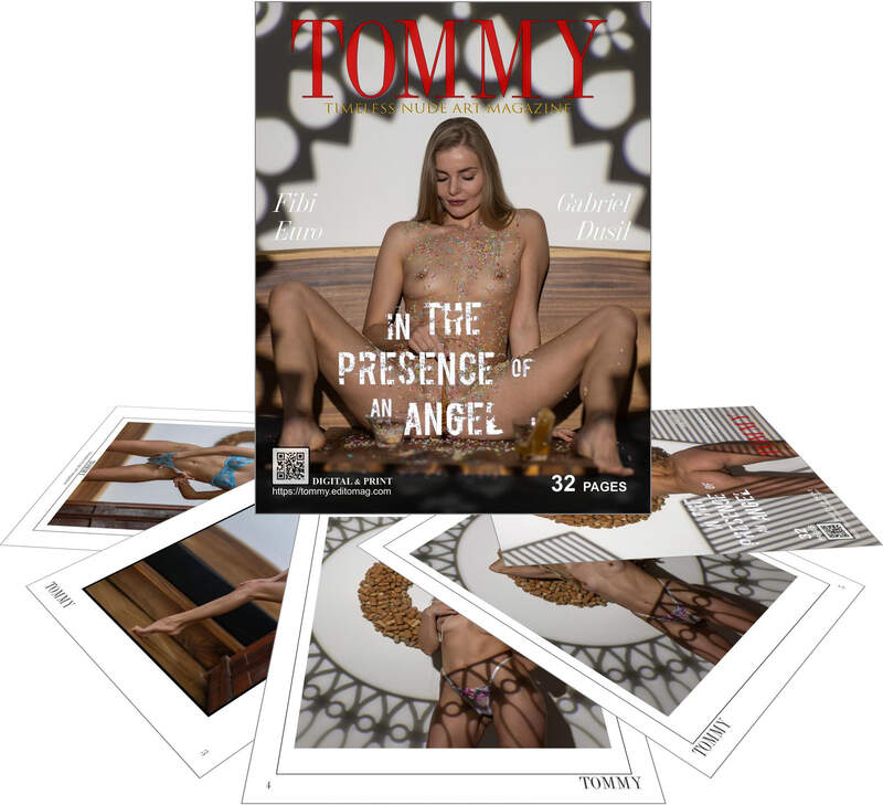 Fibi Euro - In the Presence of an Angel perspective covers - Tommy Nude Art Magazine