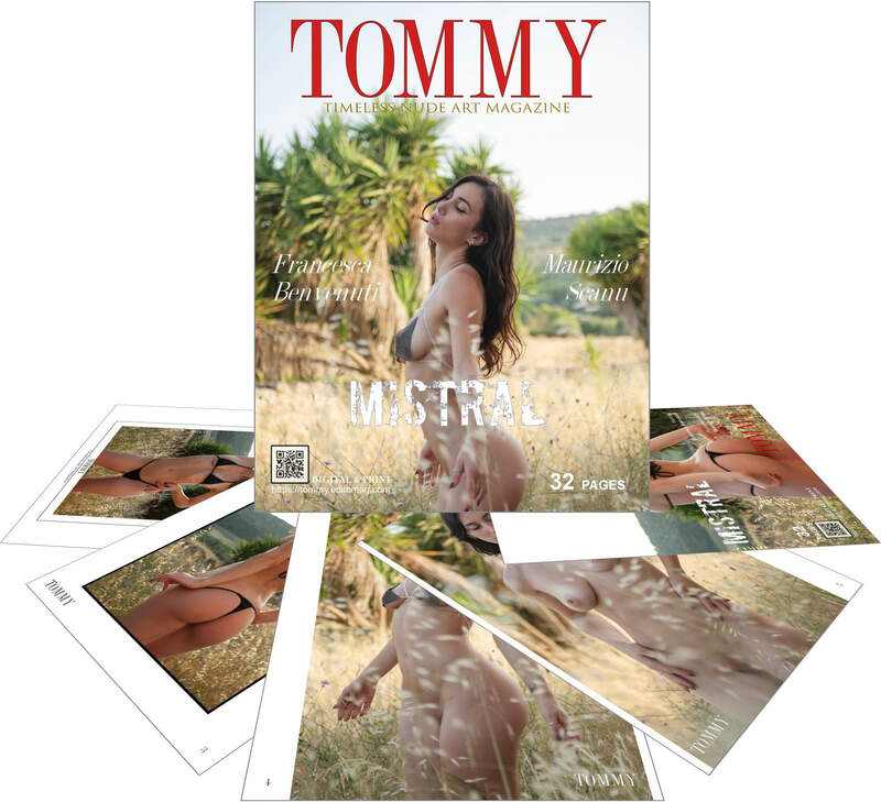 Francesca Benvenuti - Mistral perspective covers - Tommy Nude Art Magazine