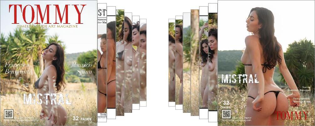 Francesca Benvenuti - Mistral digital - Tommy Nude Art Magazine