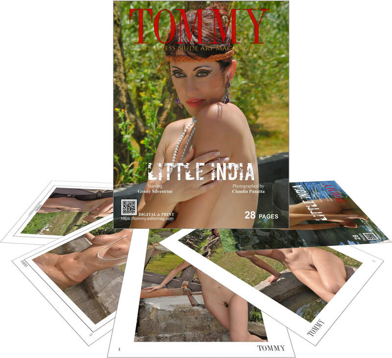Genny Silvestrini - Little India perspective covers - Tommy Nude Art Magazine