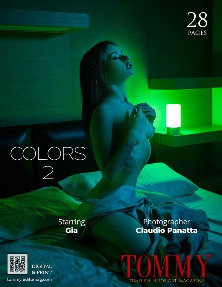 Back cover Claudio Panatta - Colors 2