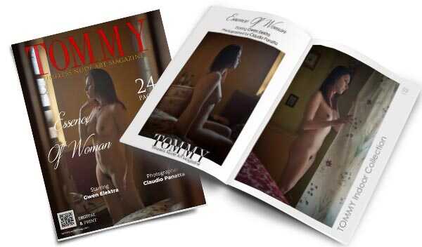 Gwen Elektra - Essence Of Woman perspective covers - Tommy Nude Art Magazine