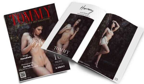 Herodiade - Harmony perspective covers - Tommy Nude Art Magazine
