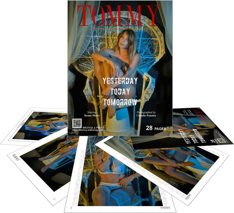 Ileana Macri - Yesterday Today Tomorrow perspective covers - Tommy Nude Art Magazine